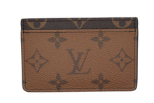 画像をギャラリービューアに読み込む, 新品同様 LouisVuitton ルイヴィトン カードケース モノグラム リバース ポルト カルト サーンプル M69161 ブラウン 中古 4b000323