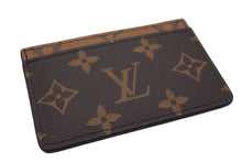 画像をギャラリービューアに読み込む, 新品同様 LouisVuitton ルイヴィトン カードケース モノグラム リバース ポルト カルト サーンプル M69161 ブラウン 中古 4b000323