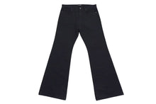 Load image into Gallery viewer, BALENCIAGA バレンシアガ 24SS GARDEROBE BOOT CUT ワードローブ ブーツカット デニムパンツ 773760 ブラック サイズ34 美品 中古 4b000338