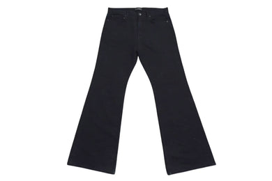 BALENCIAGA バレンシアガ 24SS GARDEROBE BOOT CUT ワードローブ ブーツカット デニムパンツ 773760 ブラック サイズ34 美品 中古 4b000338