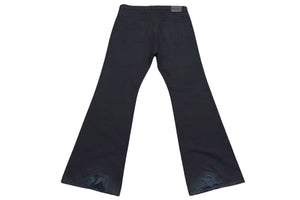 BALENCIAGA バレンシアガ 24SS GARDEROBE BOOT CUT ワードローブ ブーツカット デニムパンツ 773760 ブラック サイズ34 美品 中古 4b000338