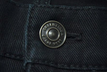Load image into Gallery viewer, BALENCIAGA バレンシアガ 24SS GARDEROBE BOOT CUT ワードローブ ブーツカット デニムパンツ 773760 ブラック サイズ34 美品 中古 4b000338