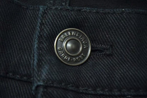 BALENCIAGA バレンシアガ 24SS GARDEROBE BOOT CUT ワードローブ ブーツカット デニムパンツ 773760 ブラック サイズ34 美品 中古 4b000338