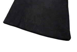 新品同様 Rick Owens リックオウエンス 24FW ポータービル ランウェイ レザー グローブ 手袋 ブラック ラムスキン シルク 9 1/2 RR02D6451 中古 4b000340