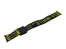 Load image into Gallery viewer, 極美品 OFF WHITE オフホワイト c/o VIRGIL ABLOH™ 時計バンド アップルウォッチ バンド イエロー ブラック 中古 4b000343