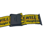 Load image into Gallery viewer, 極美品 OFF WHITE オフホワイト c/o VIRGIL ABLOH™ 時計バンド アップルウォッチ バンド イエロー ブラック 中古 4b000343