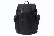 Load image into Gallery viewer, 極美品 LOUISVUITTON ルイヴィトン クリストファー MM リュックサック M55699 トリヨンレザー ブラック シルバー金具 中古 4b003537
