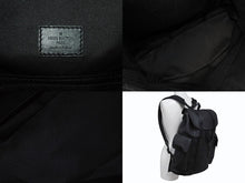 Load image into Gallery viewer, 極美品 LOUISVUITTON ルイヴィトン クリストファー MM リュックサック M55699 トリヨンレザー ブラック シルバー金具 中古 4b003537