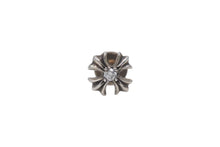 画像をギャラリービューアに読み込む, 極美品 CHROME HEARTS クロムハーツ パヴェダイヤ クロス ピアス シルバー925 14k アクセサリー 0.7g 中古 4b000362
