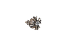 画像をギャラリービューアに読み込む, 極美品 CHROME HEARTS クロムハーツ パヴェダイヤ クロス ピアス シルバー925 14k アクセサリー 0.7g 中古 4b000362