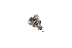 極美品 CHROME HEARTS クロムハーツ パヴェダイヤ クロス ピアス シルバー925 14k アクセサリー 0.7g 中古 4b000362