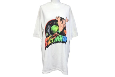 VINTAGE ヴィンテージ半袖Ｔシャツ ASTROBOY アストロボーイ 鉄腕アトム ホワイト コットン 美品 中古 4b000363 
