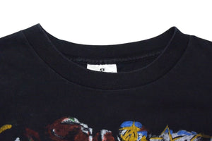 VINTAGE ヴィンテージ Chief Miles Davis マイルズ・デイヴィス プリント 半袖Tシャツ ANDAZIA ブラック Lサイズ アートT ジャズ 良品 中古 4b000364