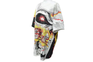 VINTAGE ヴィンテージ 90's MARVEL マーヴェル GHOST RIDER ゴーストライダー Tシャツ サイズXL 総柄 1992年 美品 中古 4b000367 