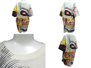 VINTAGE ヴィンテージ 90's MARVEL マーヴェル GHOST RIDER ゴーストライダー Tシャツ サイズXL 総柄 1992年 美品 中古 4b000367 