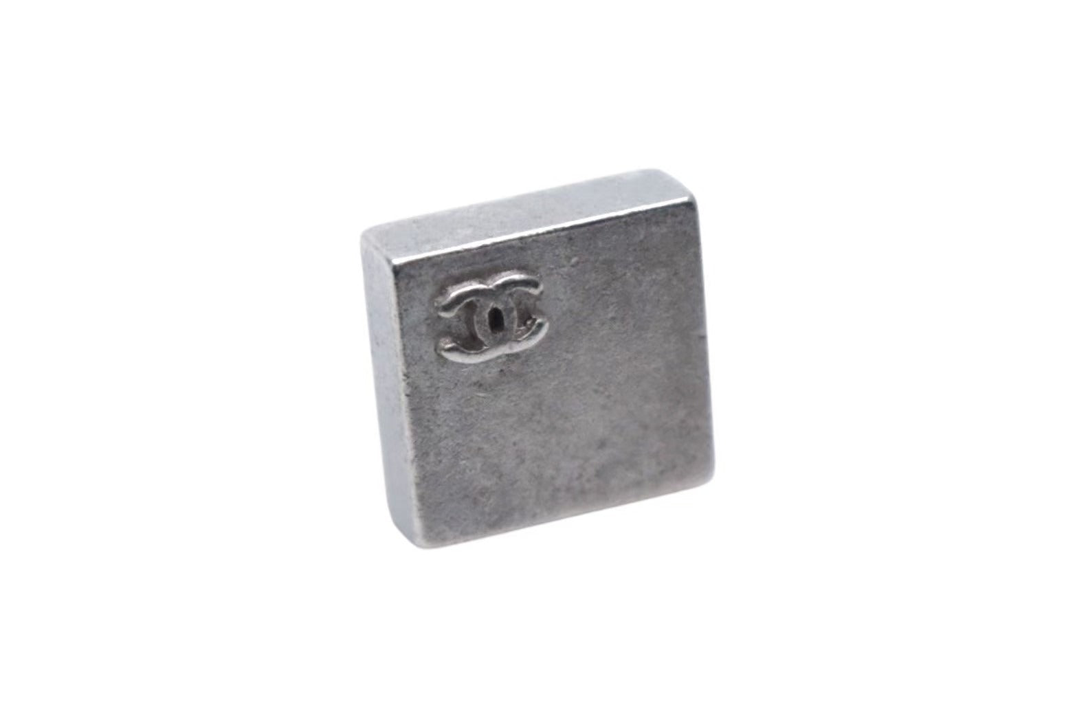 CHANEL シャネル スクエア ココマーク ピアス 重量約4.8g 00C