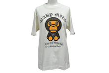 画像をギャラリービューアに読み込む, A BATHING APE アベイシングエイプ クロムハーツ クロムハーツコラボ半袖Tシャツ ホワイト サイズS 美品 中古 4b000409 