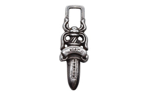 CHROME HEARTS クロムハーツ ダガー キーリング キーホルダー 重量約10.9g シルバー925 良品 中古 4b000410