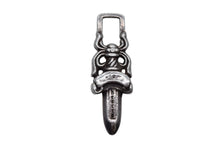 画像をギャラリービューアに読み込む, CHROME HEARTS クロムハーツ ダガー キーリング キーホルダー 重量約10.9g シルバー925 良品 中古 4b000410