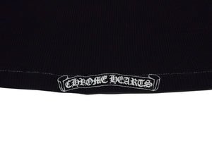 CHROME HEARTS クロムハーツ ヴァインダガープリントタンクトップ コットン ブラック イエローサイズL 美品 中古 4b000412 正規品