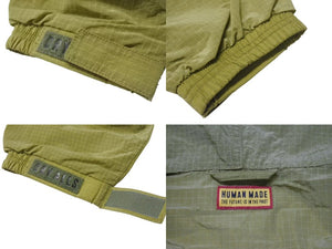 新品未使用 HUMAN MADE ヒューマンメイド ANORAK PARKA アノラックパーカー HM29JK029 OLIVEDRAB カーキ ナイロン サイズL 中古 4b000413