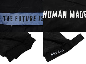 新品同様 HUMAN MADE ヒューマンメイド ANORAK PARKA アノラックパーカー HM29JK029 ブラック ブルー ホワイト サイズL 中古 4b000415