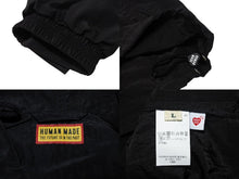 Load image into Gallery viewer, 新品同様 HUMAN MADE ヒューマンメイド ANORAK PARKA アノラックパーカー HM29JK029 ブラック ブルー ホワイト サイズL 中古 4b000415