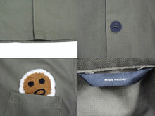 画像をギャラリービューアに読み込む, FENDI フェンディ コート モッズコート ジャケット ヴィンテージ CA03928892 コットン カーキイタリア製 サイズ50 美品 中古 4b000416 