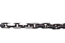 Load image into Gallery viewer, TIFFANY&amp;Co. ティファニー メイカーズ ワイドチェーン ブレスレット ラージ 重量約54.9g 全長約22cm 18KYG シルバー925 美品 中古 4b000423