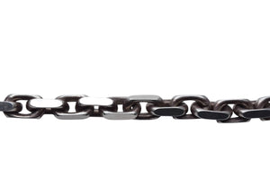TIFFANY&Co. ティファニー メイカーズ ワイドチェーン ブレスレット ラージ 重量約54.9g 全長約22cm 18KYG シルバー925 美品 中古 4b000423
