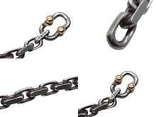Load image into Gallery viewer, TIFFANY&amp;Co. ティファニー メイカーズ ワイドチェーン ブレスレット ラージ 重量約54.9g 全長約22cm 18KYG シルバー925 美品 中古 4b000423