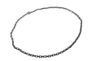 TIFFANY&Co. ティファニー メイカーズ ネックレス 重量約66.1g 全長約61.5cm Ag925/Au750刻印 1837コレクション 美品 中古 4b000424