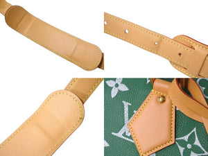 新品同様 LOUIS VUITTON ルイヴィトン モノグラム スピーディ P9 バンドリエール 50 M46991 ヴェール カーフレザー グリーン 中古 4b000428