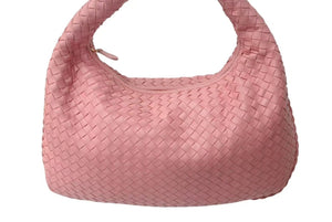 BOTTEGA VENETA ボッテガヴェネタ イントレチャート ホーボー ワンショルダーバッグ 115653 美品 中古 4b000464
