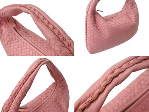 BOTTEGA VENETA ボッテガヴェネタ イントレチャート ホーボー ワンショルダーバッグ 115653 美品 中古 4b000464