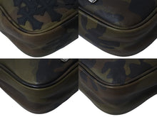 Load image into Gallery viewer, CHROME HEARTS クロムハーツ TAKA タカ ショルダーバッグ セメタリークロスパッチ 5パッチ カモフラ柄 パーソナルオーダー 美品 中古 4b000465