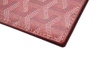 画像をギャラリービューアに読み込む, 新品未使用 GOYARD ゴヤール グルネル パスポートケース パスケース GRENELPMLTY01CL01X PVC レザー レッド 中古 4b000473