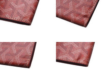 画像をギャラリービューアに読み込む, 新品未使用 GOYARD ゴヤール グルネル パスポートケース パスケース GRENELPMLTY01CL01X PVC レザー レッド 中古 4b000473