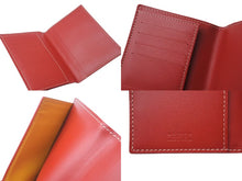 画像をギャラリービューアに読み込む, 新品未使用 GOYARD ゴヤール グルネル パスポートケース パスケース GRENELPMLTY01CL01X PVC レザー レッド 中古 4b000473