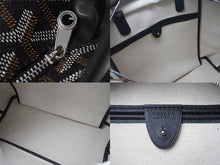 画像をギャラリービューアに読み込む, 新品同様 GOYARD ゴヤール アルトワMM トートバッグ ハンドバッグ コーティングキャンバス レザー ブラック 中古 4b000475