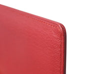 Load image into Gallery viewer, 極美品 CHANEL シャネル ココマーク カードケース 7番台 2001年 ロゴ レザー レッド ゴールド金具 中古 4b000478