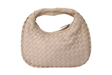 Load image into Gallery viewer, 極美品 BOTTEGAVENETA ボッテガヴェネタ イントレチャート ホーボー ミニ ハンドバッグ 189227 レザー ピンク ゴールド金具 中古 4b000479