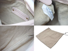 Load image into Gallery viewer, 極美品 BOTTEGAVENETA ボッテガヴェネタ イントレチャート ホーボー ミニ ハンドバッグ 189227 レザー ピンク ゴールド金具 中古 4b000479
