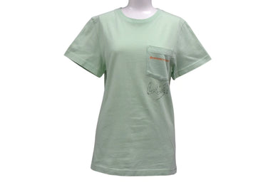 CHROME HEARTS クロムハーツ MATTY BOY PPO SEAFOAM 半袖Tシャツ 2019SS グリーン ブラック ホワイト サイズXS 美品 中古 4b000494