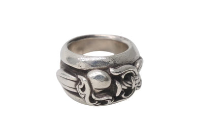 CHROME HEARTS クロムハーツ ダガーハート リング 指輪 重量約36.3g サイズ16.5号 1995/01/.925刻印 シルバー925 美品 中古 4b000502 