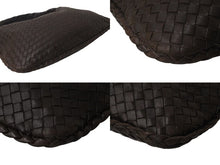 Load image into Gallery viewer, BOTTEGA VENETA ボッテガヴェネタ イントレチャート ホーボー ワンショルダーバッグ 115653 レザー ブラウン 美品 中古 4b000504