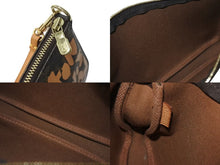 画像をギャラリービューアに読み込む, LOUIS VUITTON ルイヴィトン ポシェットアクセソワ―ル ポーチ M92193 モノグラム グラフィティ ブラウン PVC 美品 中古 4b000511