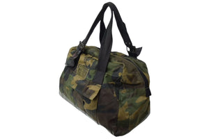 DOLCE&GABBANA ドルチェ&ガッバーナ 2004AW MENS COLLECTION ミリタリーカモバッグ トートバッグ コットン ラバー 良品 中古 4b000516