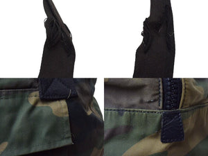 DOLCE&GABBANA ドルチェ&ガッバーナ 2004AW MENS COLLECTION ミリタリーカモバッグ トートバッグ コットン ラバー 良品 中古 4b000516
