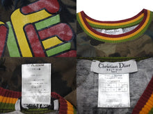画像をギャラリービューアに読み込む, ChristianDior クリスチャンディオール タンクトップ ガリアーノ期 迷彩柄 5P16155012 サイズ38 コットン 美品 中古 4b000519